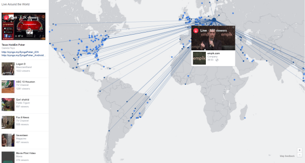 facebook canlı interaktif harita
