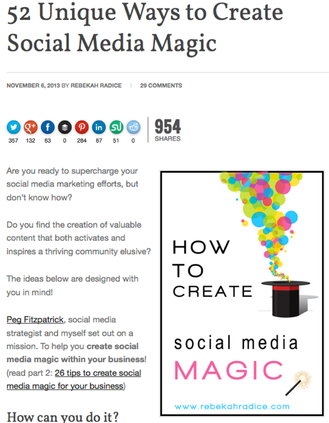 Sosyal medya büyüsü yaratmanın 52 benzersiz yolu