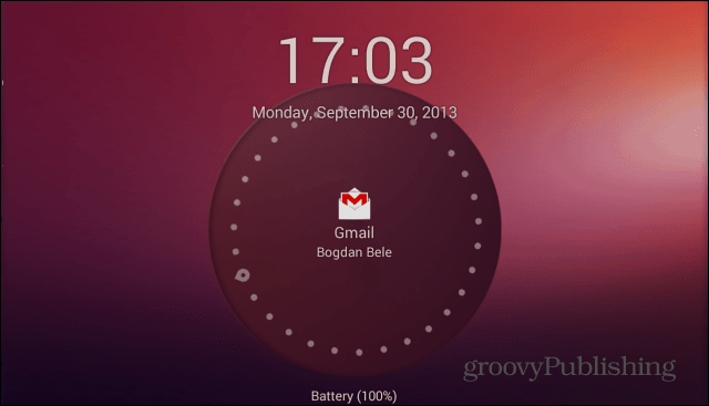 Ubuntu Lockscreen ana