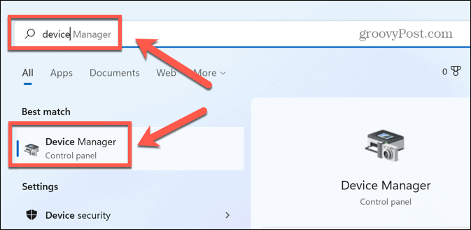 windows aygıt yöneticisi