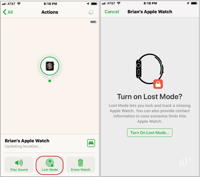 Apple Watch_Lost_Mode'u bulun