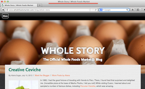 bütün gıdalar blogu