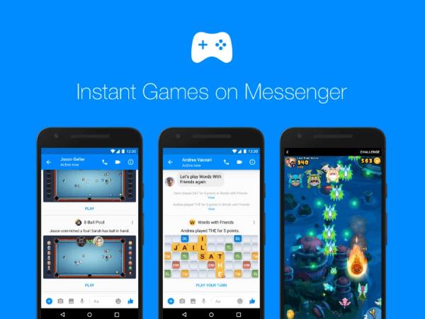 Facebook, Anlık Oyunlar'ı Messenger'da daha geniş bir şekilde kullanıma sunuyor ve yeni zengin oyun özellikleri, oyun botları ve ödüller sunuyor.