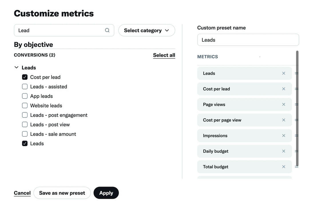 nasıl-kontrol-dönüşüm-olay-analitik-kullanarak-twitter-pixel-customize-metrics-özel-ön ayar-adı-örnek-27