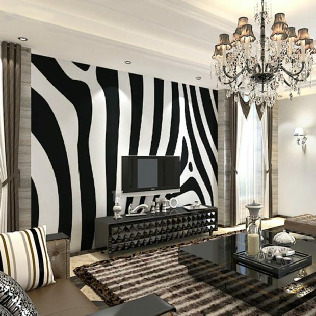Ev dekorasyonunda zebra modası