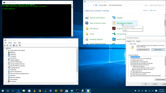 Geleneksel Yardımcı Programlar Windows 10