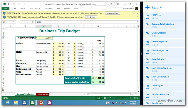 Excel Dropbox Ek Bileşeni