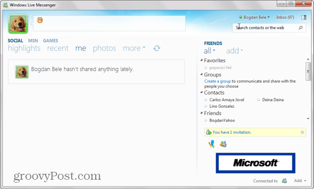 Windows Live Messenger'ı Geri Alma