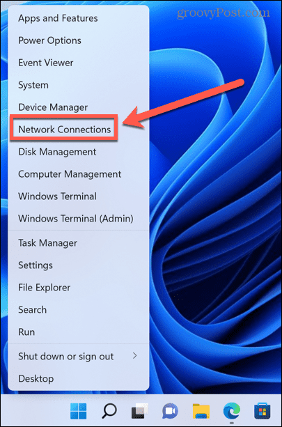 Windows 11 ağ bağlantıları