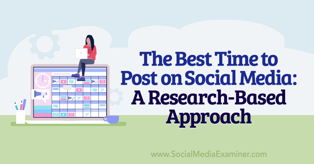 Sosyal Medyada Yayınlamak İçin En İyi Zaman: Araştırmaya Dayalı Bir Yaklaşım: Sosyal Medya Denetçisi