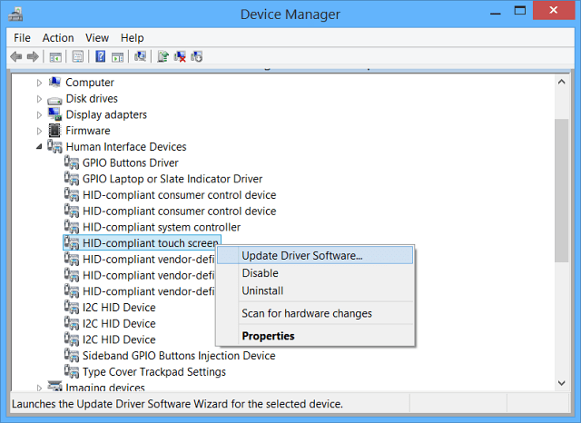 Yanıt Vermeyen Windows 8.1 Dokunmatik Ekran Nasıl Onarılır