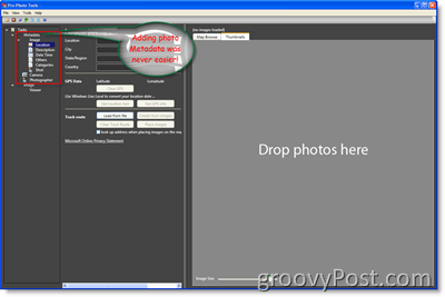 Microsoft Pro Fotoğraf Araçları Meta Verileri:: groovyPost.com