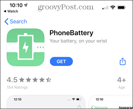 App Store'dan PhoneBattery uygulamasını yükleyin