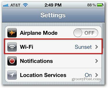 Apple iOS: Can Sıkıcı WiFi Açılır Bildirimlerini Durdur
