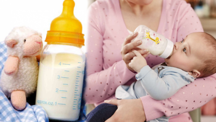Evde bebeklere biberon maması nasıl hazırlanır? Besleyici biberon maması tarifleri