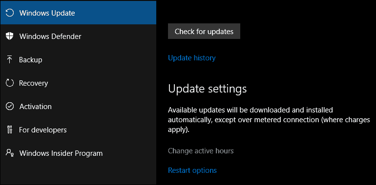 Windows 10 Fall Creators Güncelleştirmesi Gecikmesi, Ertelenmesi veya Engellenmesi