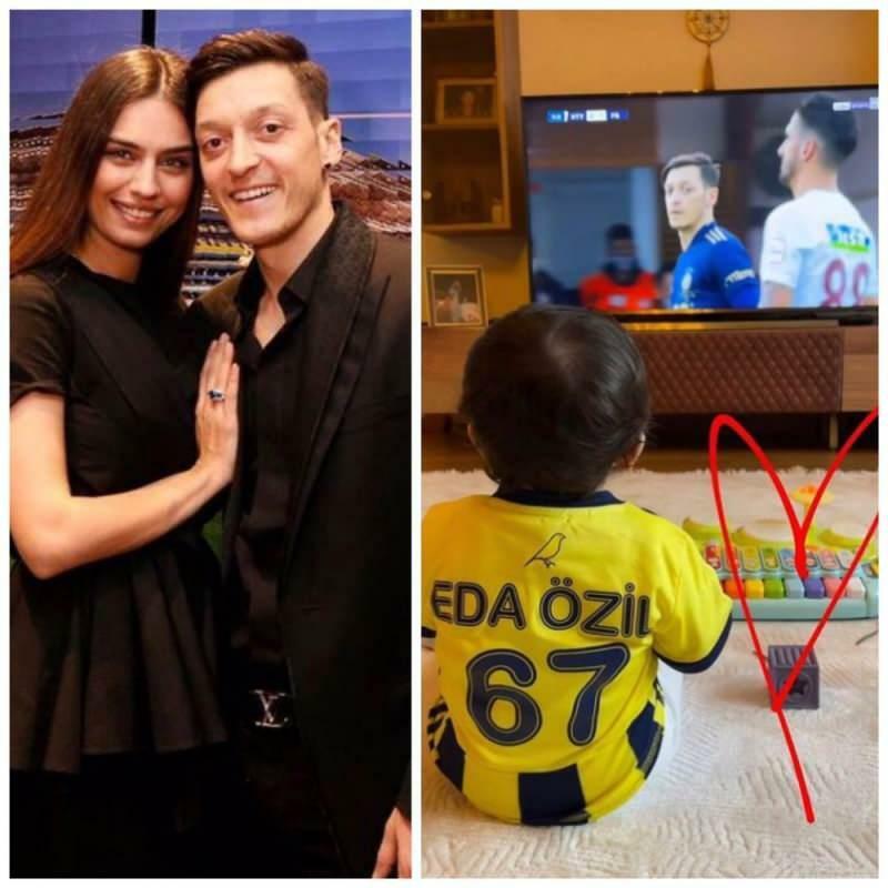 Mesut Özil "Küçük prensesim" dediği kızı ile tatil pozu paylaştı!
