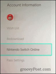 Nintendo Switch Hesap Bilgileri