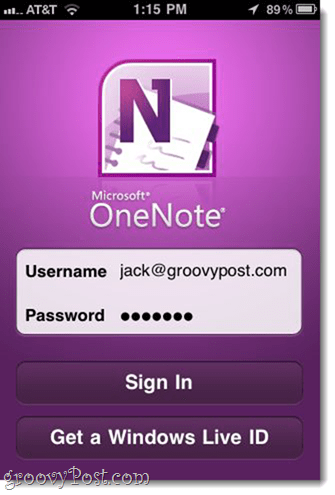 İPhone için OneNote (Microsoft'tan ücretsiz)