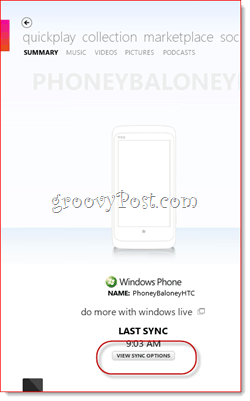 Zune ile Windows Phone 7 Kablosuz Senkronizasyonu