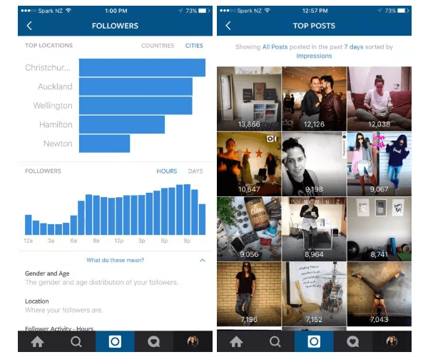 instagram analizi
