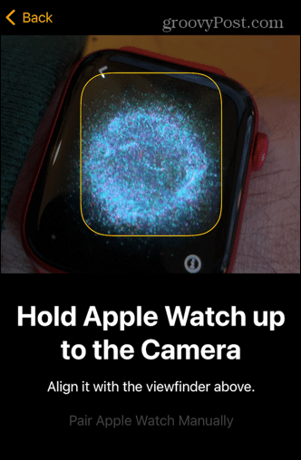 apple watch eşleştirme modeli
