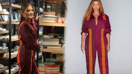 Modada yeni akım: Beyonce Ivy Park Adidas koleksiyonu! Demet Akalın da o akıma uydu...