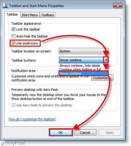 Windows 7 Görev Çubuğunu özelleştir