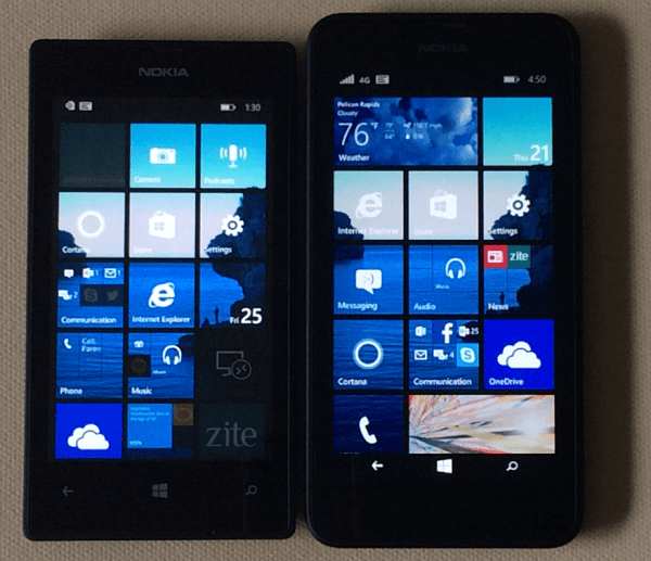 Nokia Lumia 520 ve 635