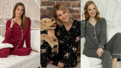 2020 Kadın kışlık pijama takımı modelleri ve fiyatları