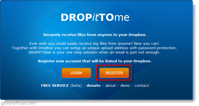 dropittome dropbox yükleme hesabı oluştur