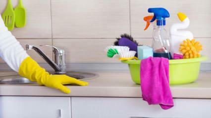 Mutfak fayansları nasıl temizlenir? Doğal yöntemlerle mutfak fayansı lekeleri nasıl çıkarılır?