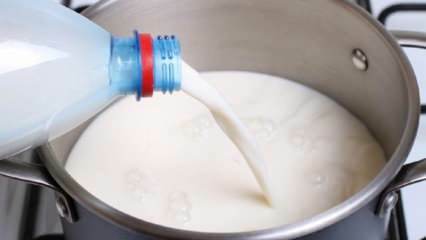 Sütü kaynatırken tencere dibinin tutmaması için ne yapılmalı? Dibi tutan tencere temizliği