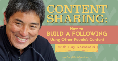 adam kawasaki aşağıdaki sosyal medyayı nasıl inşa edeceğini paylaşıyor