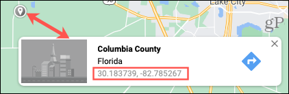 Google Haritalar'da Bırakılan Pin