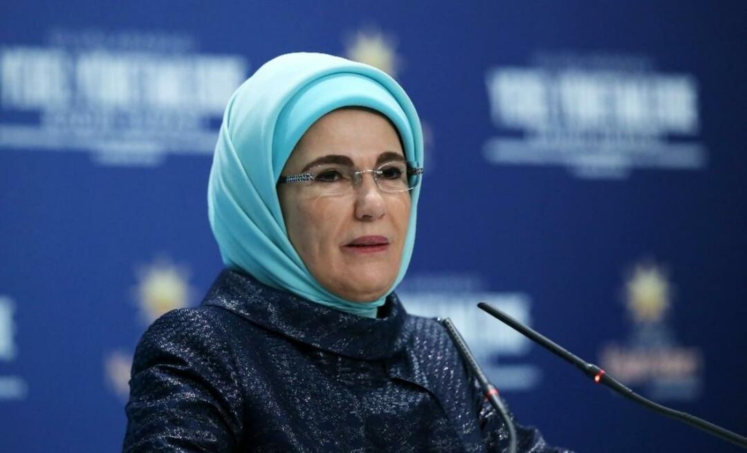 Emine Erdoğan: "Seslerimiz, Filistinlilerin sesi olsun!"