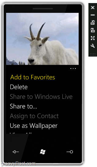 Windows Phone 7 ekranı dokunmatik ekran gibi tepki veriyor