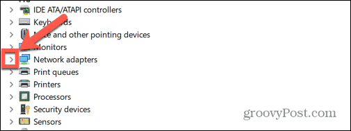 Windows 11 ağ bağdaştırıcıları
