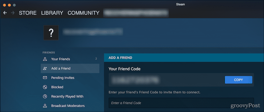 Steam'de arkadaş kodu nasıl bulunur?