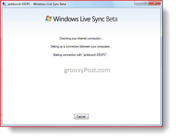Windows Live Senkronizasyon Beta