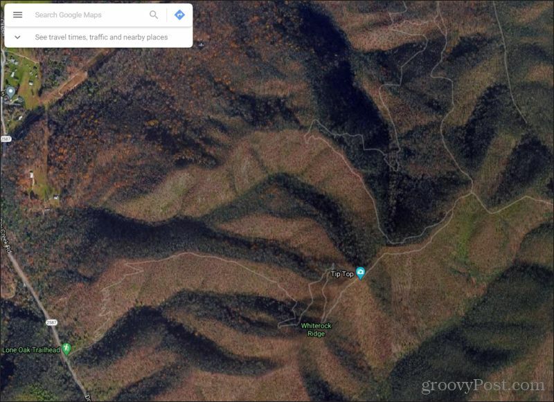 google maps uydu görünümü