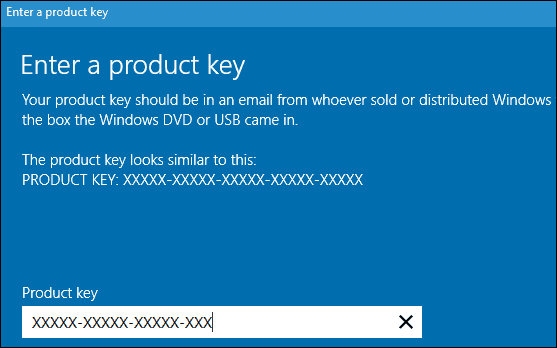 Windows 10 Ürün Anahtarını Değiştir