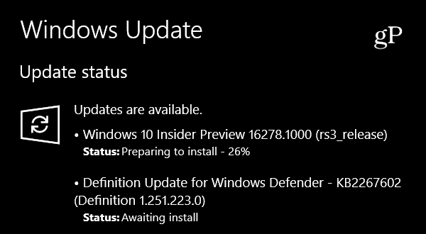 Microsoft, PC için Windows 10 Insider Preview Build 16278'i Piyasaya Sürdü