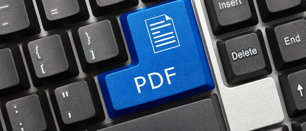 Windows'ta Bir PDF Dosyasında Kaldığınız Yeri Okumaya Devam Etme