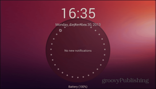 Ubuntu Lockscreen başlatıcısı
