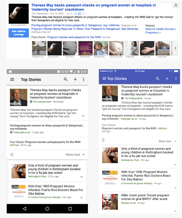 google haberler doğruluk kontrol etiketi