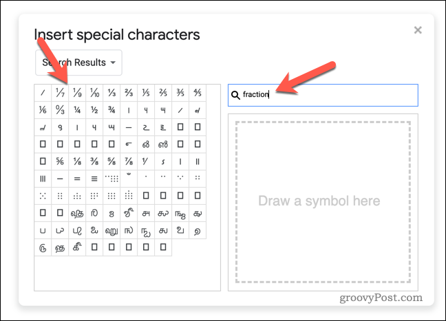 Google Dokümanlar'a özel karakterler ekleme