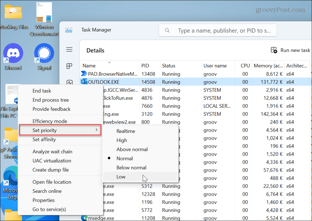 Windows 11'de Uygulama CPU Kullanımı