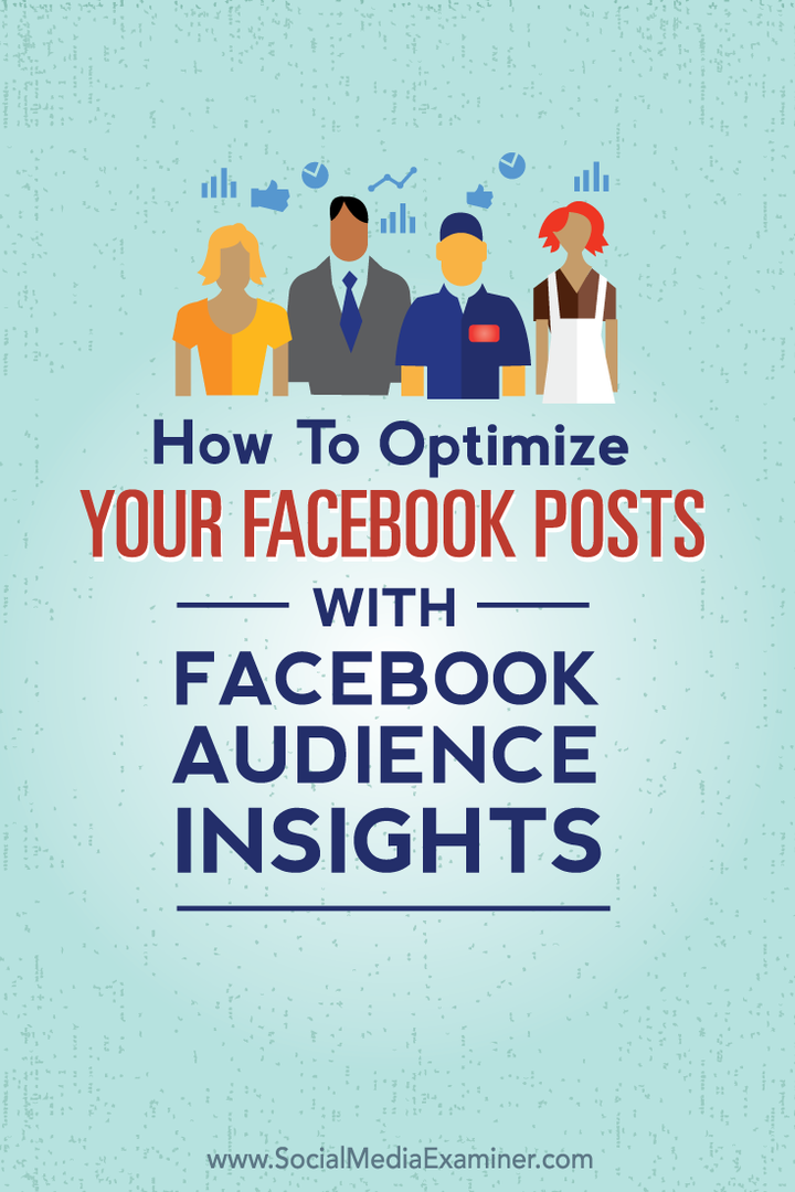 Facebook Yayınlarınızı Facebook Audience Insights ile Nasıl Optimize Edersiniz: Social Media Examiner