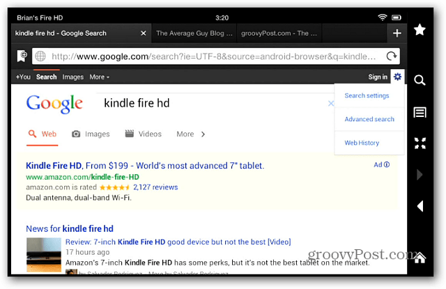 Google-Arama-Kindle-Fire HD